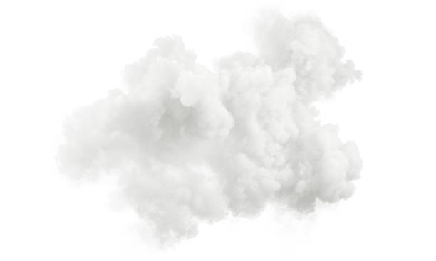 istock Cumulus air clouds shapes cut out specials effect 3d rendering 2218713228