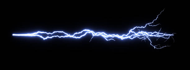 istock Light electric energy spark isolated on dark backgrounds 3d illustration 2218713229