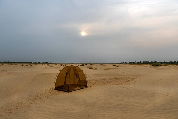 istock camping in the desert in moonlight 2218719229