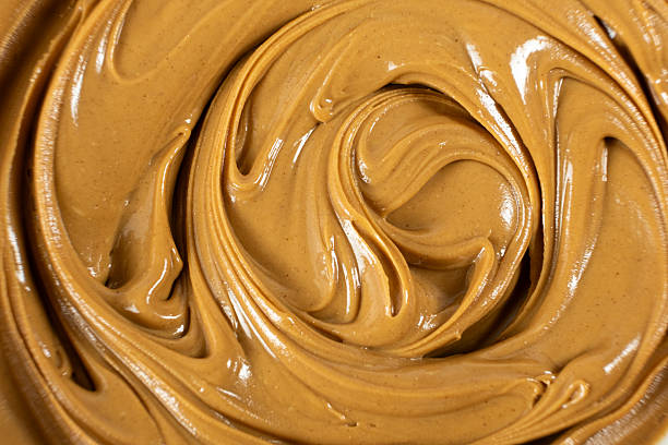 istock Detailed Peanut Butter Texture. Macro Food 2218721884