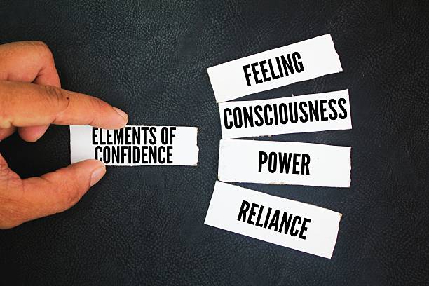 istock What are the 4 elements of confidence? feeling, consciousness, power and reliance. From a feeling perspective, there is an argument that confidence. 2218733465