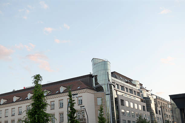 istock Contemporary Architectural Designs Featuring Glass Elements in Urban Settings 2218741529
