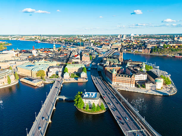 istock Aerial view over Stockholm, Sweden 2218742017