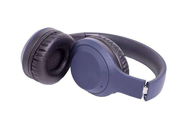 istock blue wireless headphones on a white background 2218745867