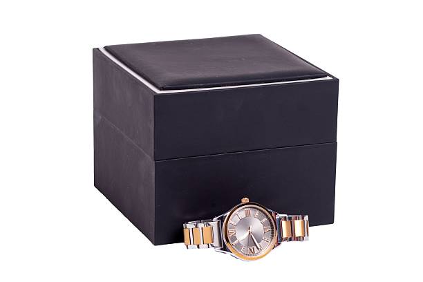 istock watch in a box on a white background 2218745927