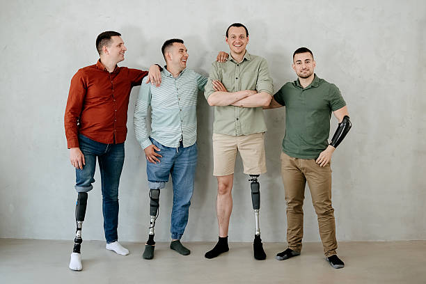 istock Portrait of four invalids 2218752762
