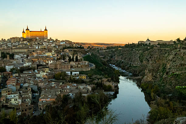 istock View of Toledo at dusk 2218760573