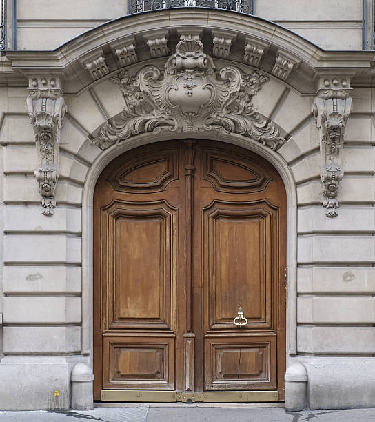 istock Facade Ornaments, Paris, France. 2218763803