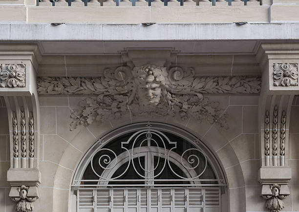 istock Facade Ornaments, Paris, France. 2218763896