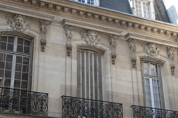 istock Facade Ornaments, Paris, France. 2218763908