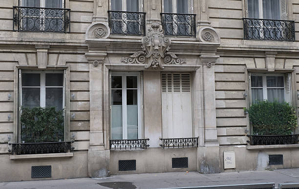 istock Facade Ornaments, Paris, France. 2218763948