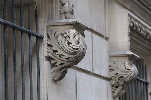 istock Facade Ornaments, Paris, France. 2218764014
