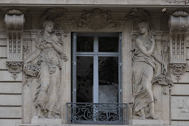 istock Facade Ornaments, Paris, France. 2218771006