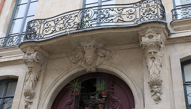 istock Facade Ornaments, Paris, France. 2218771105