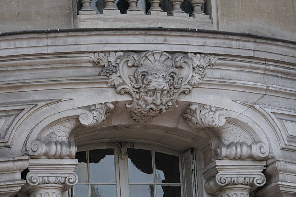 istock Facade Ornaments, Paris, France. 2218771108