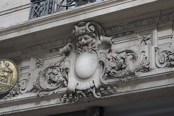 istock Facade Ornaments, Paris, France. 2218771114