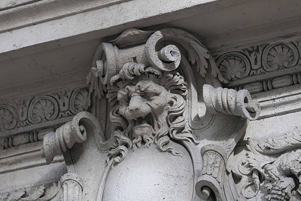 istock Facade Ornaments, Paris, France. 2218771120
