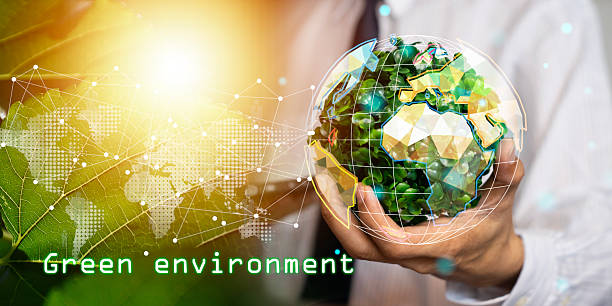 istock Concept of organization and community development with green environment 2218775150