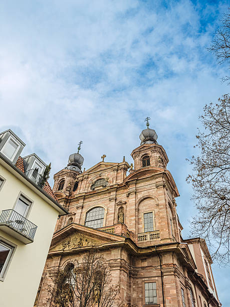istock Traditional Cathedral building in Mannheim, Germany 2218776858
