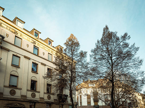 istock Street view of downtown Mannheim, Germany 2218776867
