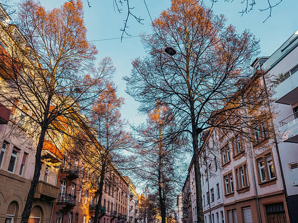 View to old town of Mannheim, Germany