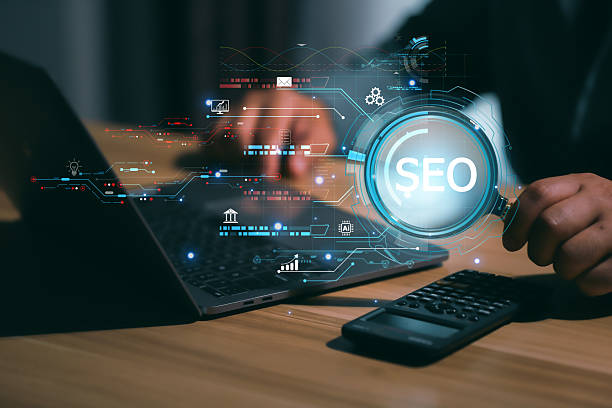 istock SEO, digital and businessman with laptop in an office for analysis, email or work on technology. Website, corporate and an employee typing on a computer for marketing or professional market research 2218791726