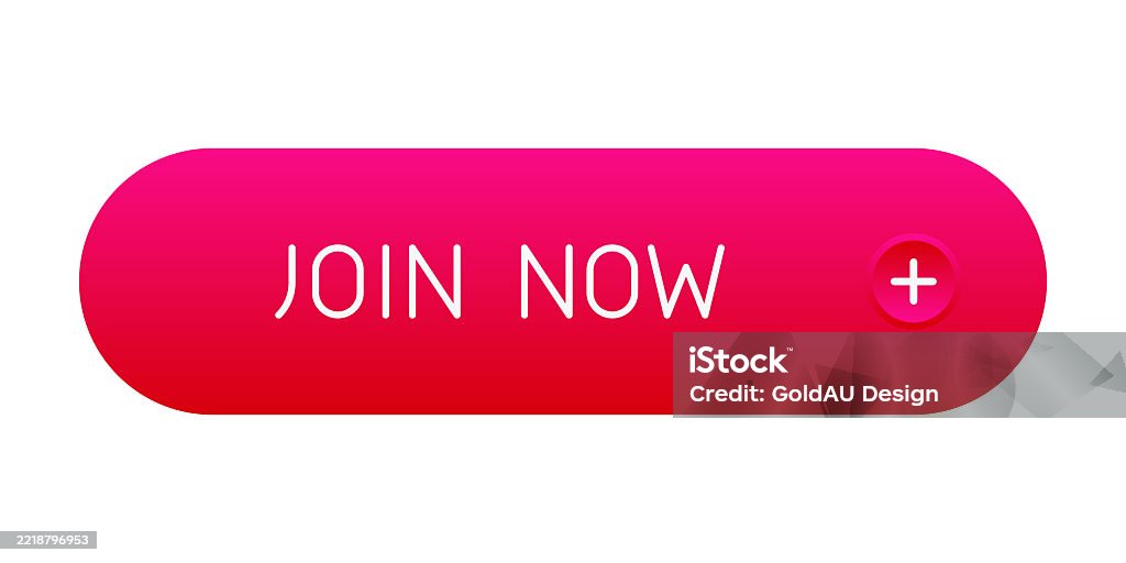 Red Join Now Button Cta Button Join Now Stock Illustration - Download Image Now - Abstract ...