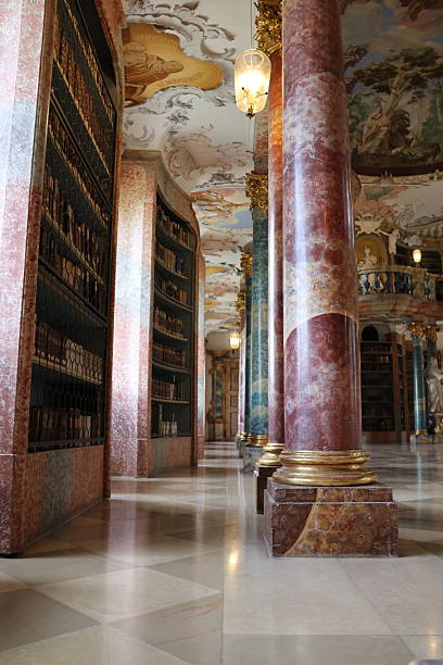 istock Interior design of Wiblingen monastery library 2218797253