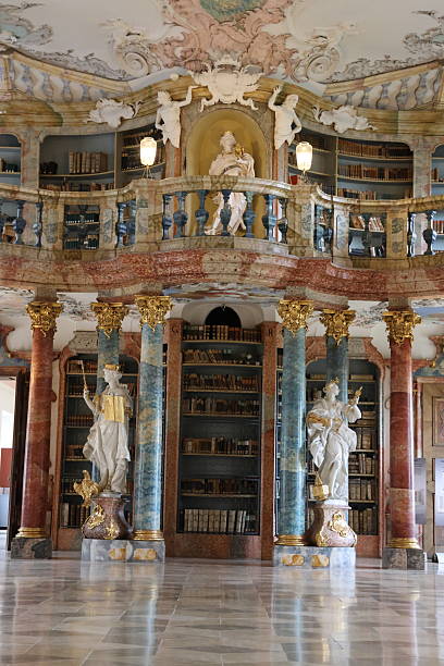 istock Interior design of Wiblingen monastery library 2218798296
