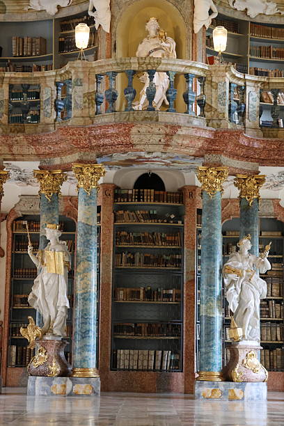 istock Interior design of Wiblingen monastery library 2218798402