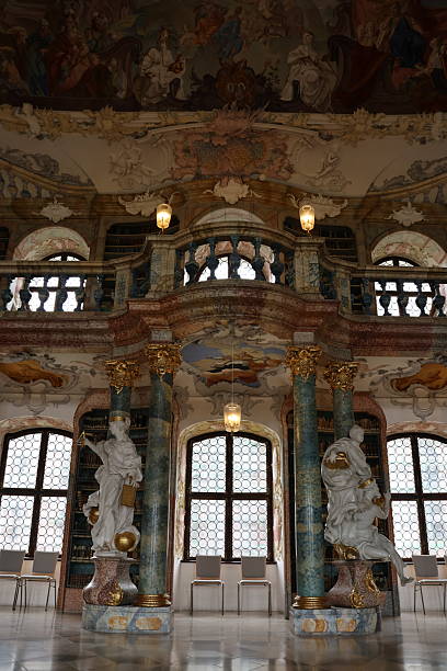 istock Interior design of Wiblingen monastery library 2218799629