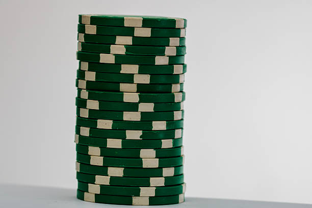 istock Casino chips and cards on the table. Poker gambling concept 2218804098