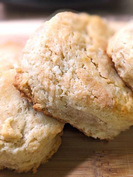 istock Close-up of Homemade Biscuits 2218804555