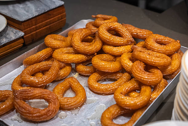 Traditional Turkish ring sweets; ring dessert