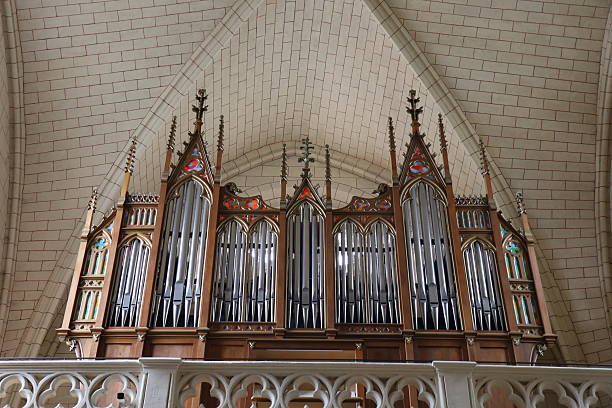 istock Saint Macaire - Saint Sauveur church 2218805777