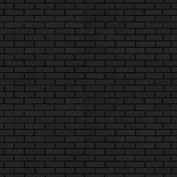 istock Black brick wall background texture pattern – Dark brickwall at night as a seamless wallpaper backdrop 2218818770