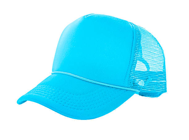 istock Light Blue Trucker Cap for Mockups and Fashion Design. 2218825267