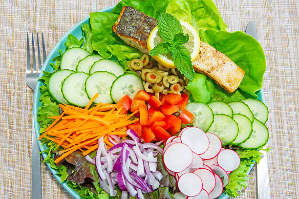 istock Pan Seared Salmon Skin On 2218828518