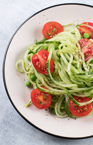 istock Vegetable noodles salad. 2218861965