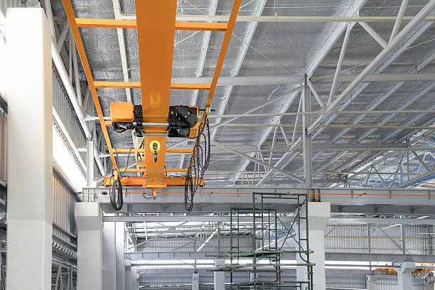 istock Overhead crane industrial machine equipment. 2218875070