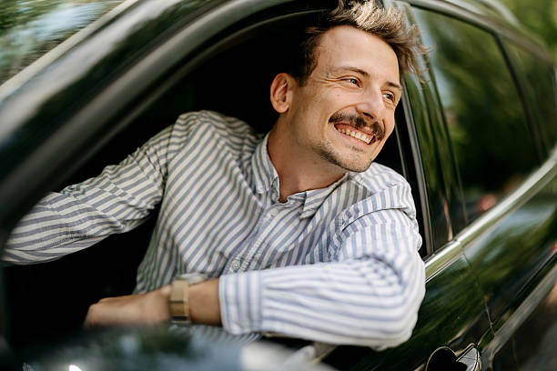 istock Man in the car 2218876605