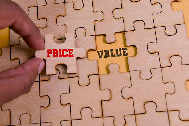 istock Linking price and value in business 2218901813