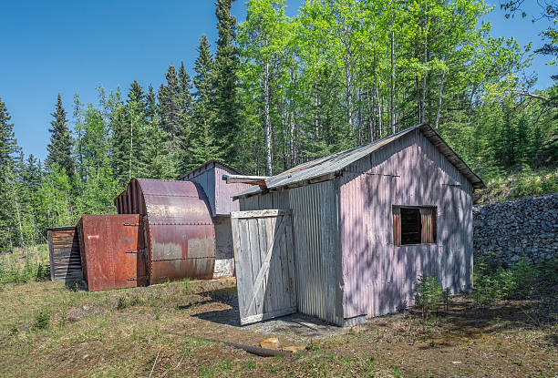 istock Exterior of an Abandoned Mine Venting Fan 2218904381