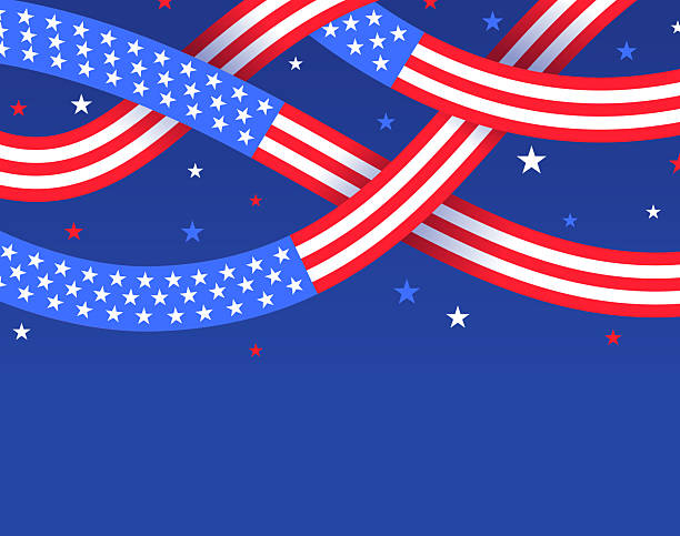 istock USA American Patriotic Holiday Red White and Blue Background Border 2218906362