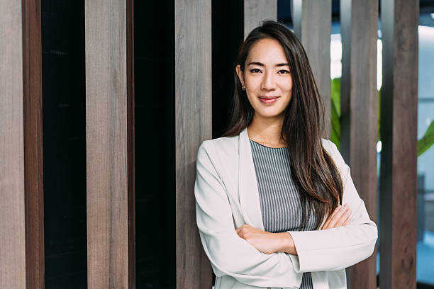 istock Confident businesswoman in modern office. 2218910064