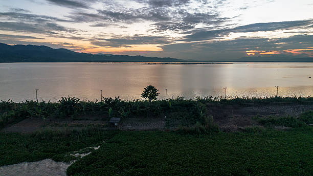 istock Scenic Lake Landscape at Dusk 2218912813