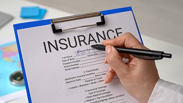 istock Filling Out Insurance Form for Personal and Travel Coverage 2218913804