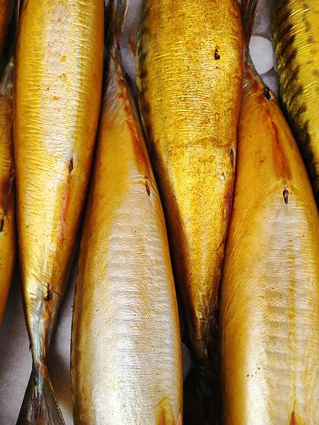 smoked fish carcasses