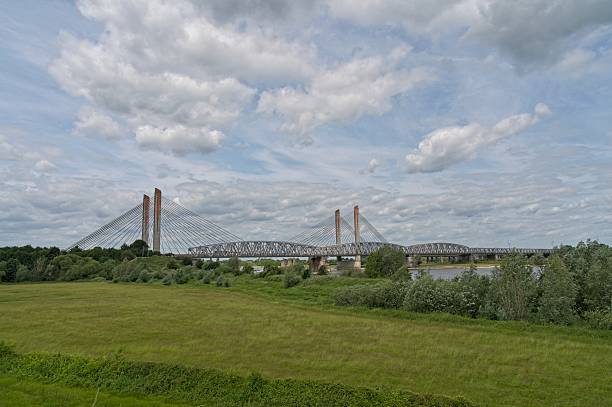 istock Traffic bridge Martinus Nijhoff bridge and railway bridge Doctor Engineer W. Hupkes Bridge over the Waal at Zaltbommel 2218921375