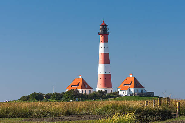 istock Westerheversand Lighthouse, Westerhever, Eiderstedt, North Frisia, Schleswig-Holstein, Germany 2218921530